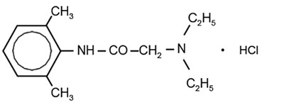 Xylocaine MPF Structural Formula - p care k80mx 3