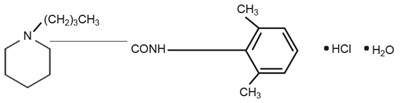 Marcaine Structural Formula - p care k80mx 6