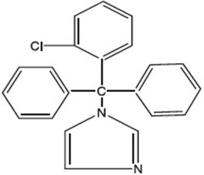 Chemical Structure (Clotrimazole 01)