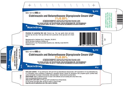 Principal Display Panel (45 g Tube Carton)