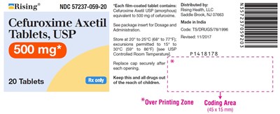 Package Label-principal Display Panel (500 mg (20 Tablets Bottle))