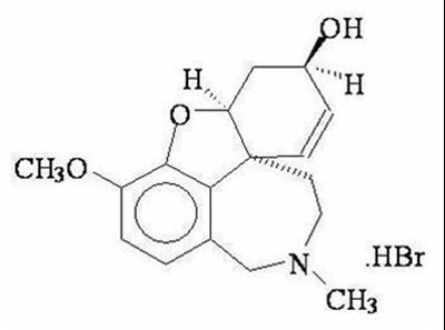 Chemical Structure - galantamine 01