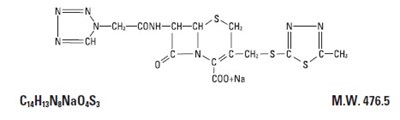 Cef Chemical Structure - cefazolin for injection usp   pbp   novaplus 1