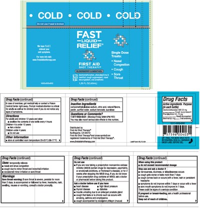PRINCIPAL DISPLAY PANEL - 40 mL Bottle Label - first aid 01