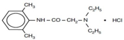 Lidocainestructure (Lidocainestructure)