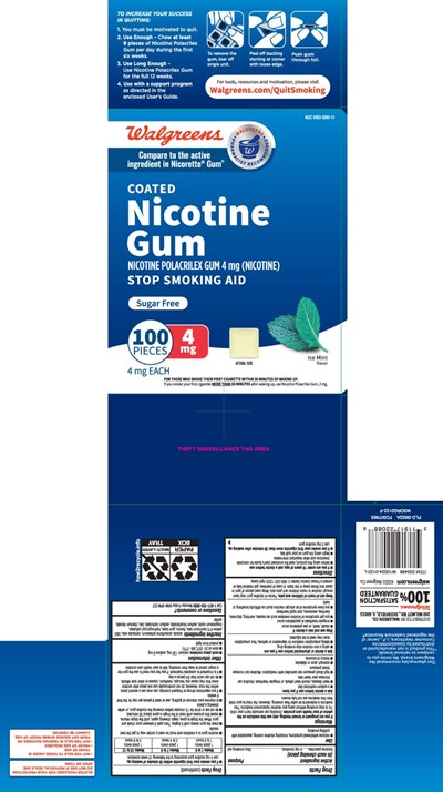 Nicotine Polacrilex 4 mg (nicotine) (Nicotine 4 mg Ice Mint Coated Usp Gum 1)