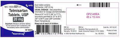 113 (Telmisartan Tablets 20mg 30s)