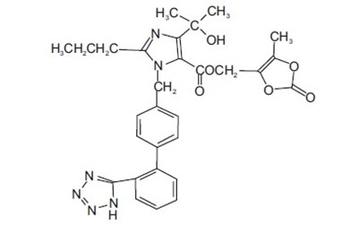 505 (Olmesartan Structure)