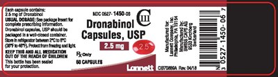 dronabinol-capsules-usp-3.jpg 2.5 mg 60 count bottle label - dronabinol capsules usp 3