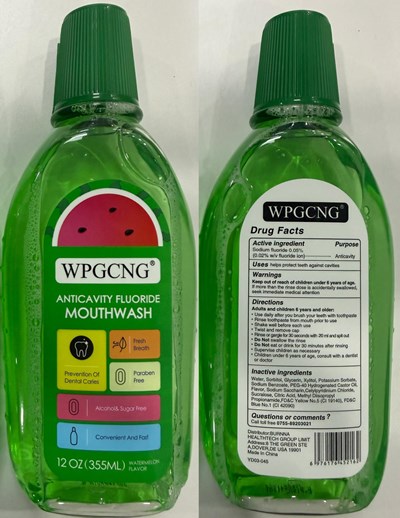 Label (Mouthwash Compressed)