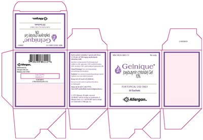 Gelnique® (oxybutynin chloride) Gel, 10%Carton 30 SachetsNDC 0023-5861-11 - gelnique 09