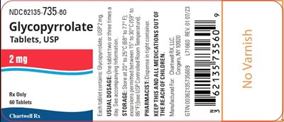 Glycopyrrolate Tablets 2mg 60s Bottle Label (Glycopyrrolate 2mg 60s Bottle Label)
