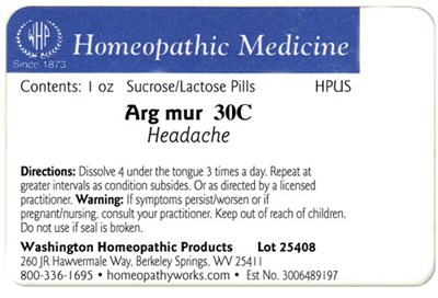 Arg Mur Label Example (Argmur30c1oz Label)