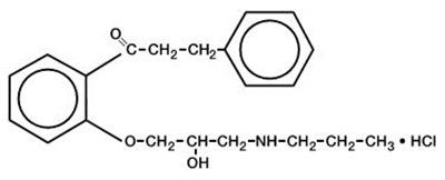 propafenone-01.jpg Chemical Structure - propafenone 01