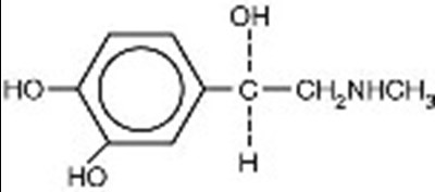 Epinephrine Chemical Structure (57964c72 5ffe 4548 Bca0 A5b0ca57ecb1 02)