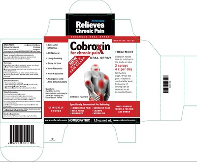 1.0 Oz Spray Bottle Carton (Cobroxin Figure 2)