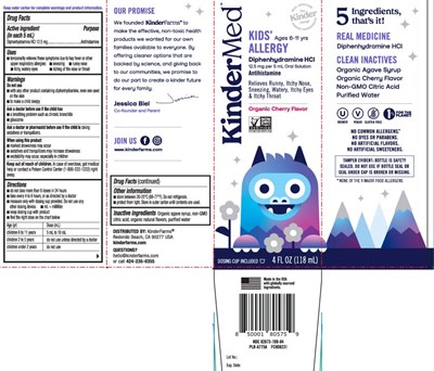 Diphenhydramine HCl 12.5 mg (Childrens Allergy Cherry Flavor 1)