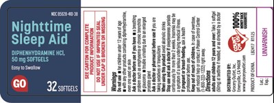 Label (Nighttime Sleep Aid 1)