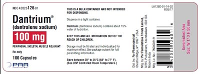 dantrium-capsules-4.jpg 100 mg Bottle Label - dantrium capsules 4