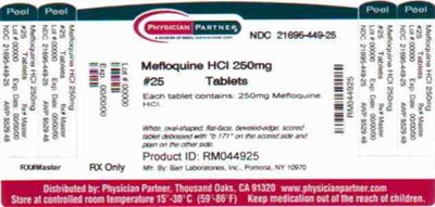 Mefloquine HCl 250mg (66091ee0 343a 4a04 A61e 86449943bc36 02)