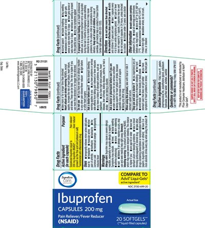 Solubilized equal to 200 mg ibuprofen (NSAID)* (present as the free acid and potassium salt) *nonsteroidal anti-inflammatory drug - ibuprofen 200 mg softgels pat 1
