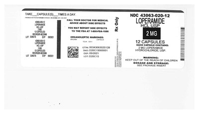 43063020 Label (43063020)