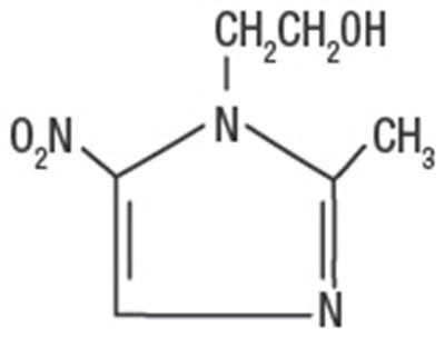 Chemical Structure - metronidazole 01