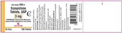 3mg Bottle Label