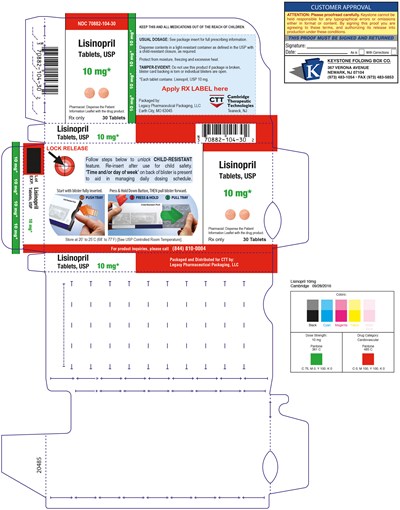 Lisinopril Tablets, USP 10 mg - lisinopril tablets usp   sandoz 3