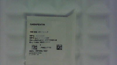 Gabapentin 100 mg capsule - 6918906831