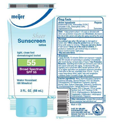 Meijer Sheer SPF 55 - 4125001922