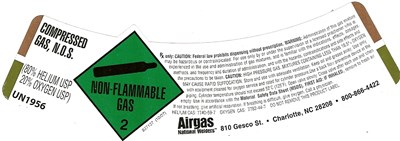 Helium Oxygen 80 20 (Mm5g1)