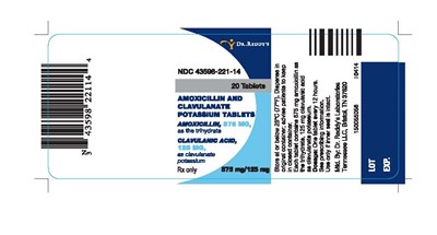 875 mg Tab (875 mg 20 Tab Label)