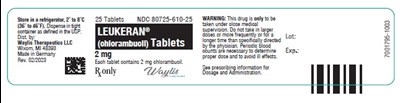 Label (Leukeran 5)