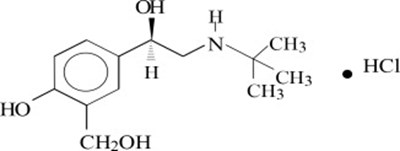Chem Structure (Levalbuterol Inhalation Solution 1)