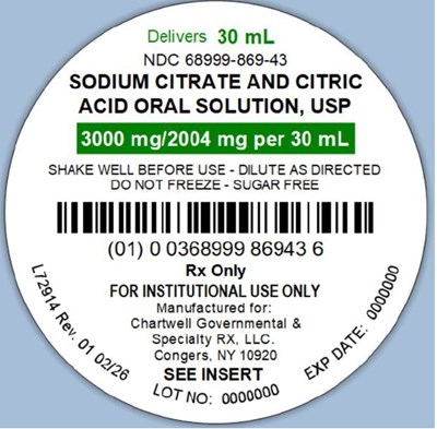 "image Description" (Sodium Citrate And Citric Acid Os 30ml Cup Label)