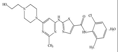 chemical-structure - dasatinib str