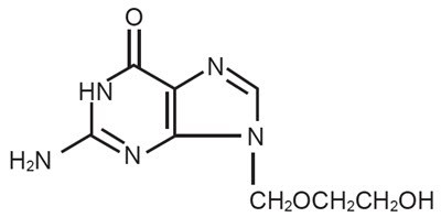 Chemical Structure (Acyclovir 01)