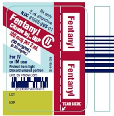 2ml Container Label (Fentanyl Citrate 2)