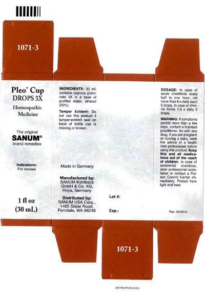 Principal Display Panel - 30 mL Label - pleo cup 01
