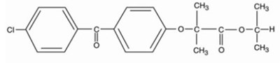 Structure (Fenofibrate Structure)