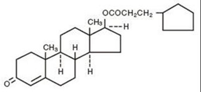 Chemical Structure (Testosterone 01)