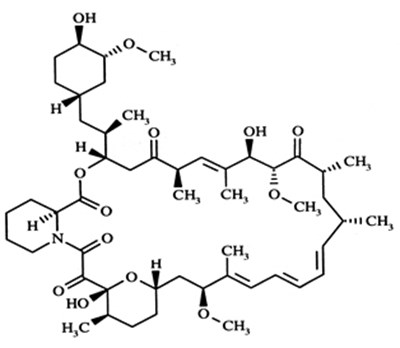 Chemical Structure - sirolimus 01