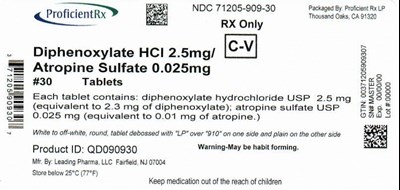 71205-909-30 (Container2p5 0p025mg1000cc)