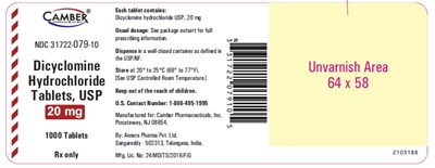 Dicyclominehydrichloridetablets20mg1000s (Dicyclominehydrichloridetablets20mg1000s)