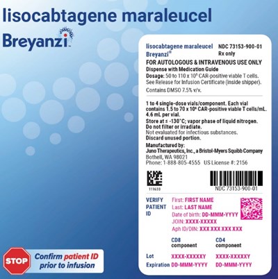 PRINCIPAL DISPLAY PANEL - Kit Carton - breyanzi 11