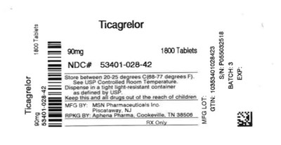 Label (53401 0028 42)