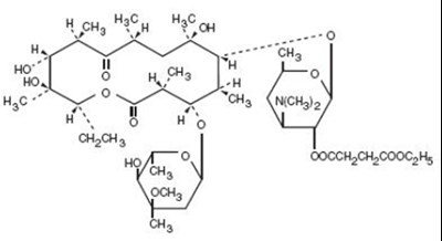 Formula Structure (Erythromycin Ethylsuccinate For Oral Suspension Us 1)