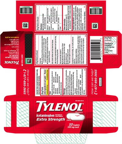 Principal Display Panel (Tylenol 01)