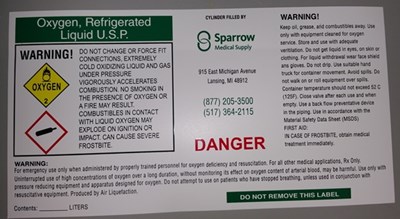Image Description Oxygen Label 8 (Liquid9)